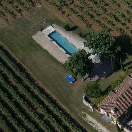 La Maison Du Vignoble Piscine, Tennis, Wallbox بيت للعطل *