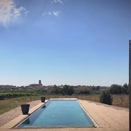 بيت للعطل La Maison Du Vignoble Piscine, Tennis, Wallbox ليكتور